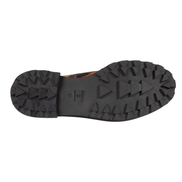 Women's Maylova Leopard Print Calf Hair Platform Booties NWOB - Picture 6 of 13